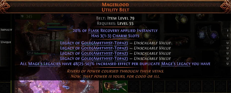 MAGEBLOOD UTILITY BELT 345