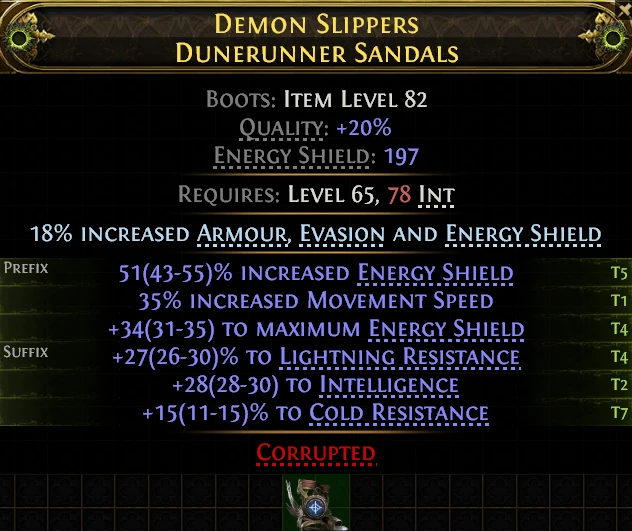 DEMON SLIPPERS DUNERUNNER SANDALS
