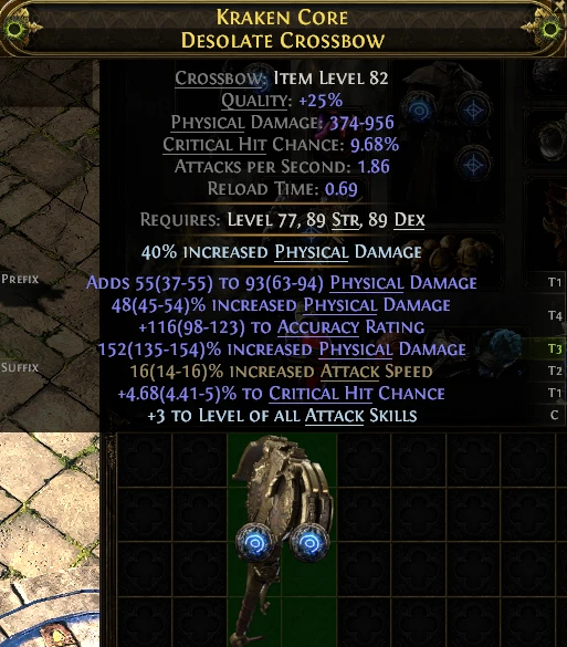 KRAKEN CORE DESOLATE CROSSBOW
