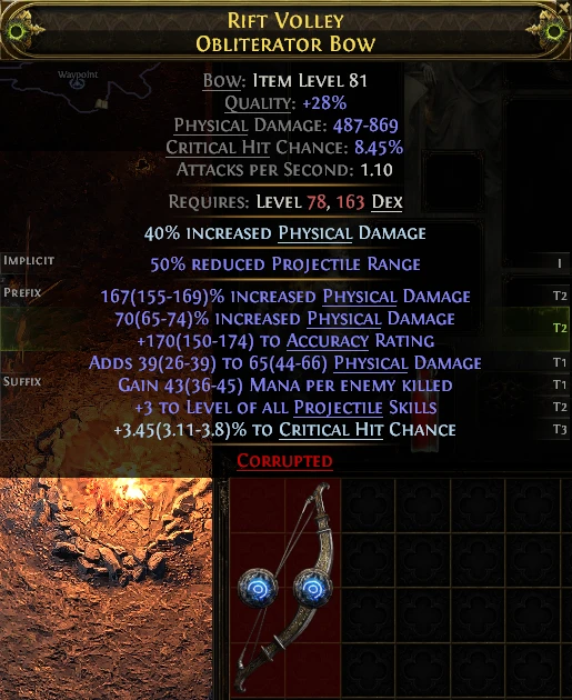 RIFT VOLLEY OBLITERATOR Bow Waypoint