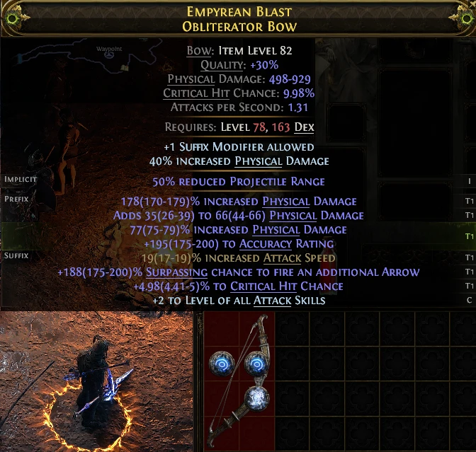 EMPYREAN BLAST OBLITERATOR Bow Waypoint