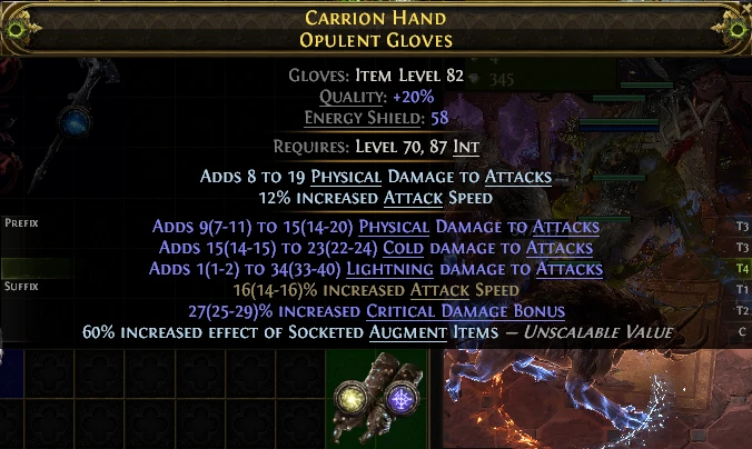 CARRION HAND OPULENT GLOVES