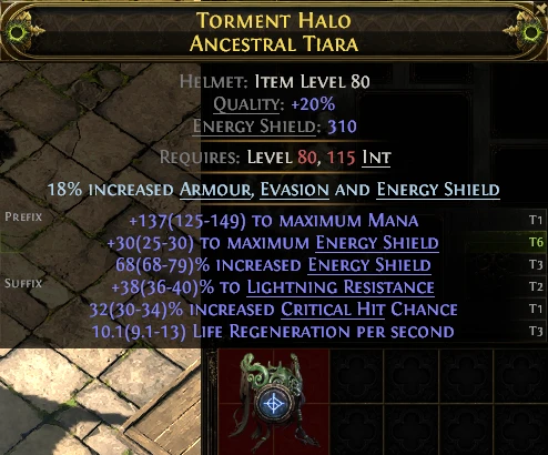 TORMENT HALO ANCESTRAL TIARA