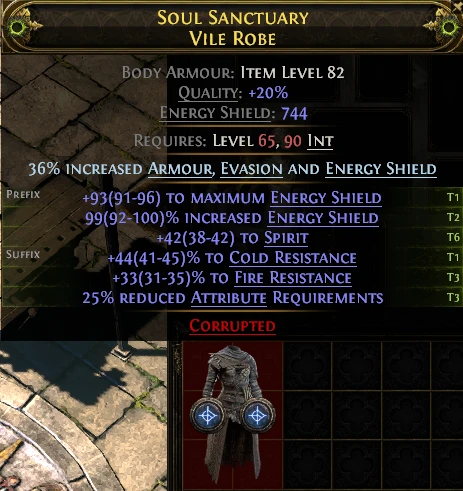 SOUL SANCTUARY VILE ROBE