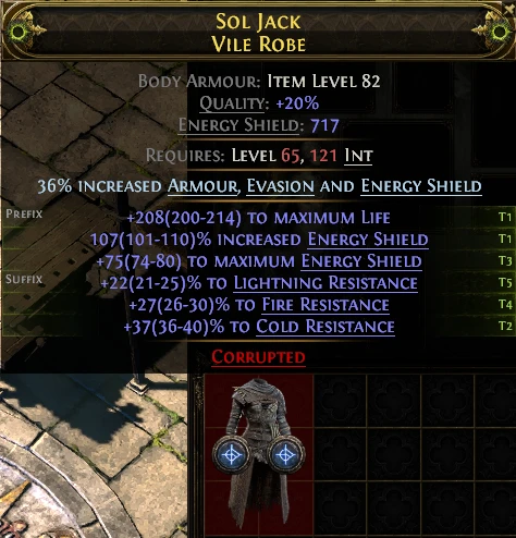SOL JACK VILE ROBE