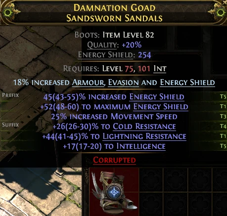DAMNATION GOAD SANDSWORN SANDALS