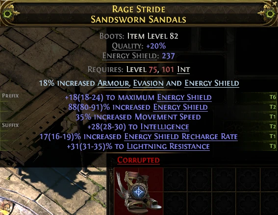 RAGE STRIDE SANDSWORN SANDALS