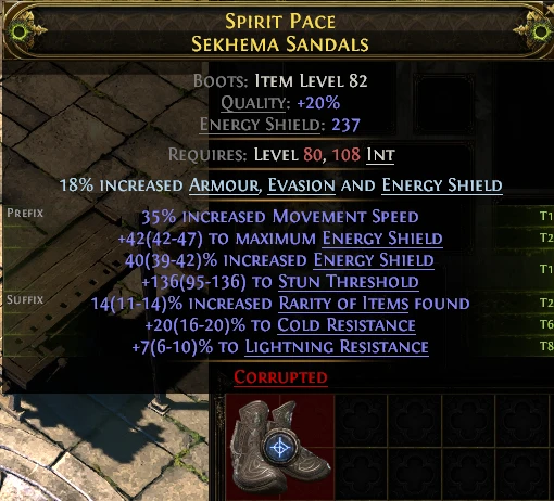 SPIRIT PACE SEKHEMA SANDALS