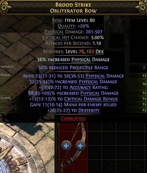 BROOD STRIKE OBLITERATOR Bow