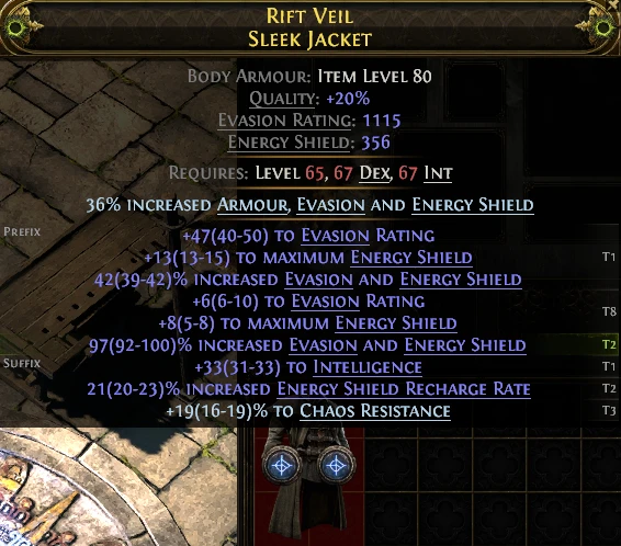 RIFT VEIL SLEEK JACKET