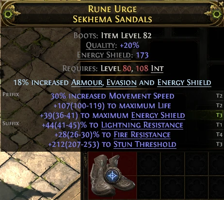 RUNE URGE SEKHEMA SANDALS
