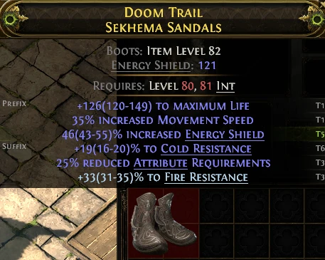 DOOM TRAIL SEKHEMA SANDALS