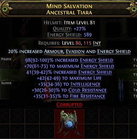 MIND SALVATION ANCESTRAL TIARA