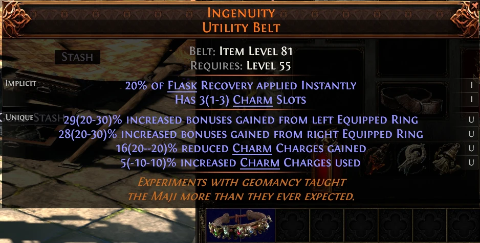 INGENUITY UTILITY BELT STASH
