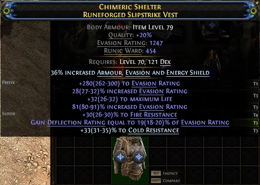 CHIMERIC SHELTER RUNEFORGED SLIPSTRIKE VEST