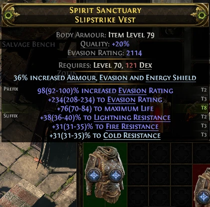 SPIRIT SANCTUARY SLIPSTRIKE VEST