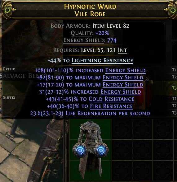 HYPNOTIC WARD VILE ROBE