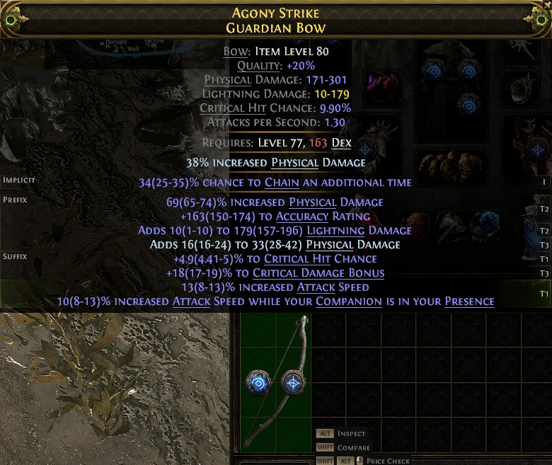 AGONY STRIKE GUARDIAN Bow Dorani Farrow Well