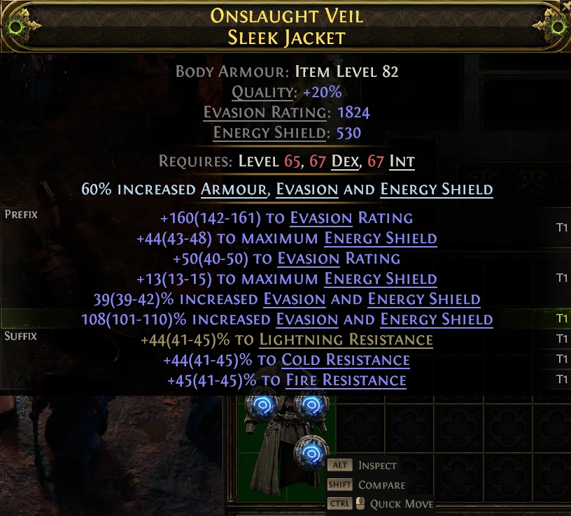 ONSLAUGHT VEIL SLEEK JACKET
