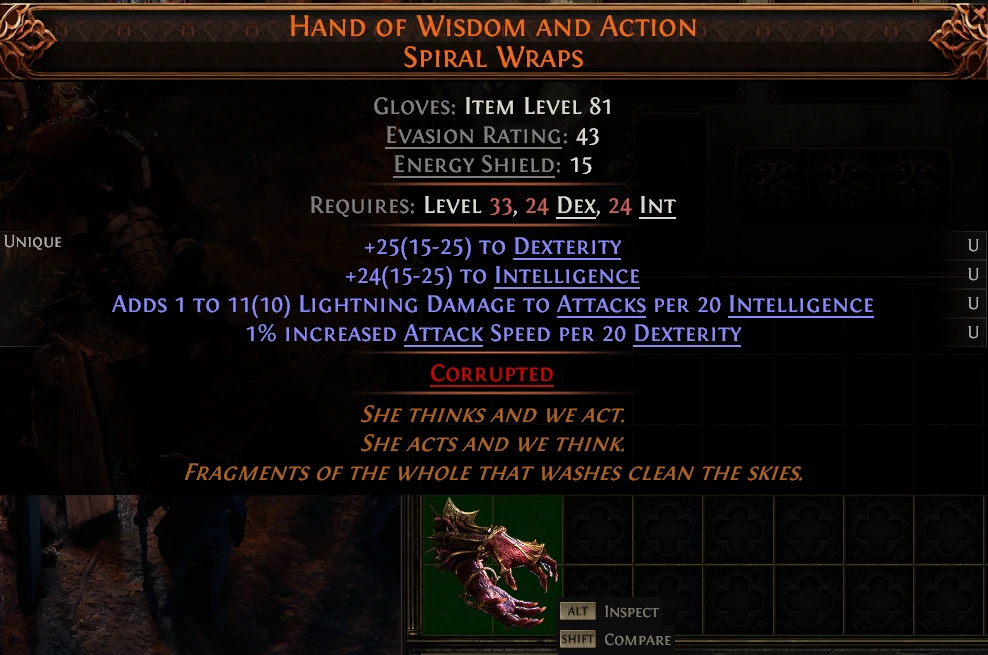 HAND OF WISDOM AND ACTION SPIRAL WRAPS