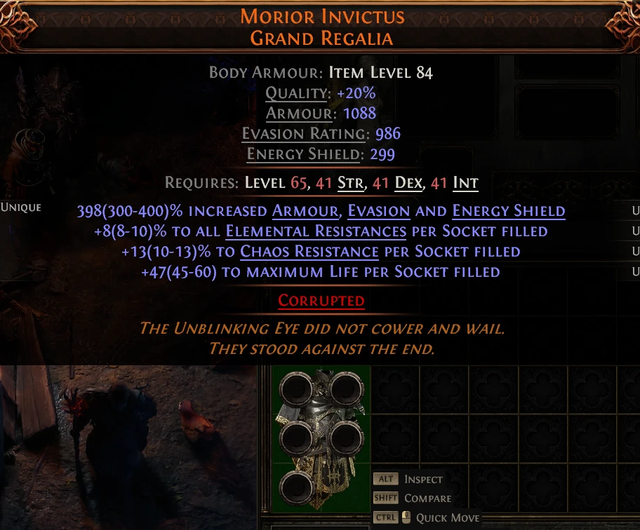MORIOR INVICTUS GRAND REGALIA