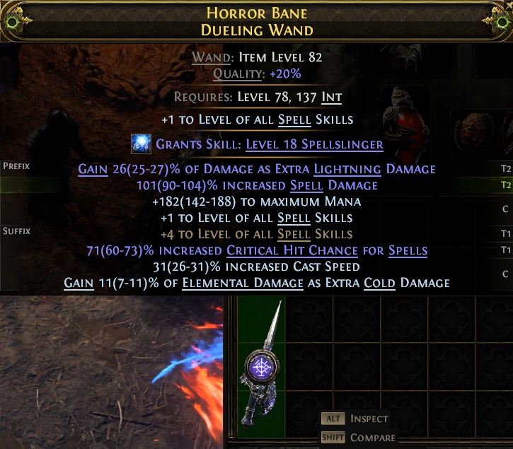 HORROR BANE DUELING WAND