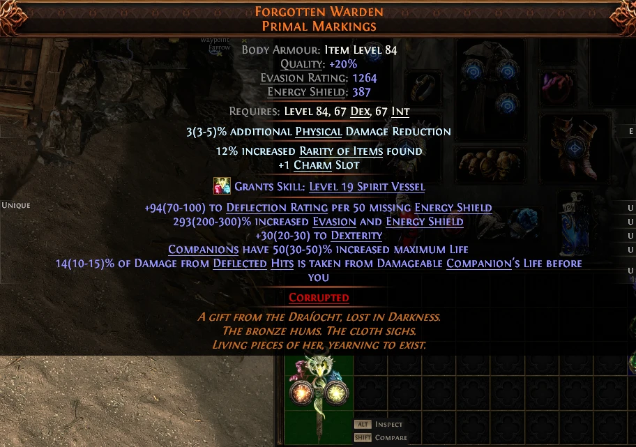 FORGOTTEN WARDEN PRIMAL MARKINGS waypoint arrow
