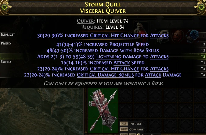 STORM QUILL VISCERAL QUIVER