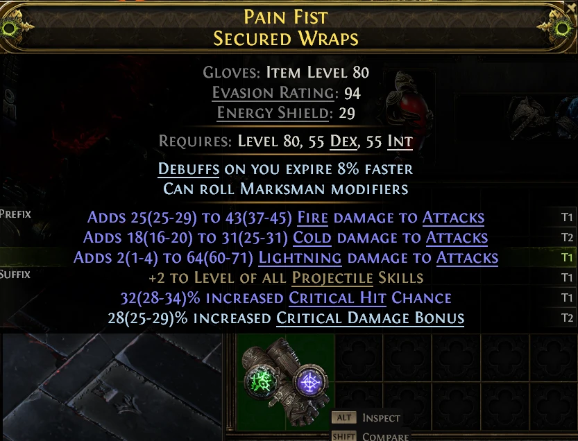 PAIN FIST SECURED WRAPS