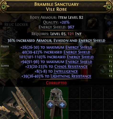 BRAMBLE SANCTUARY VILE ROBE