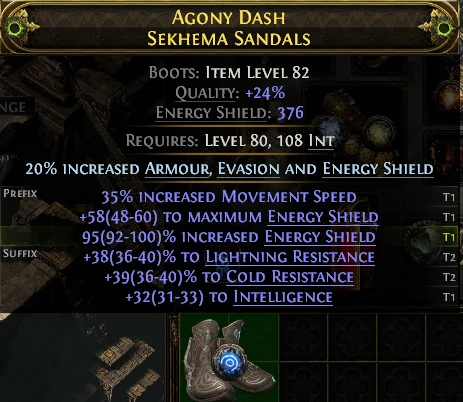 AGONY DASH SEKHEMA SANDALS