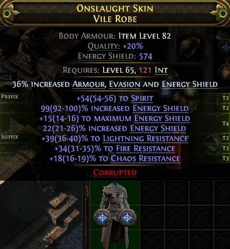 ONSLAUGHT SKIN VILE ROBE