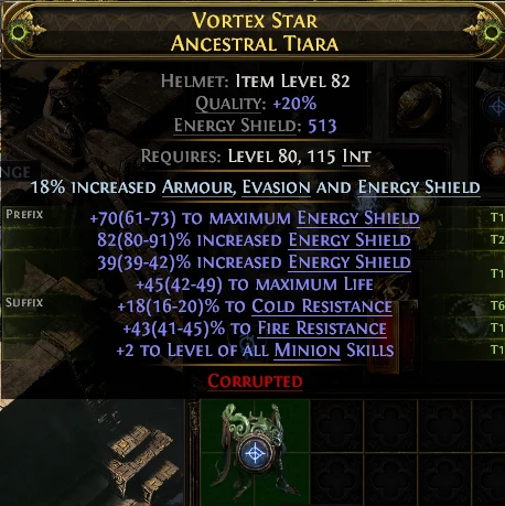 VORTEX STAR ANCESTRAL TIARA