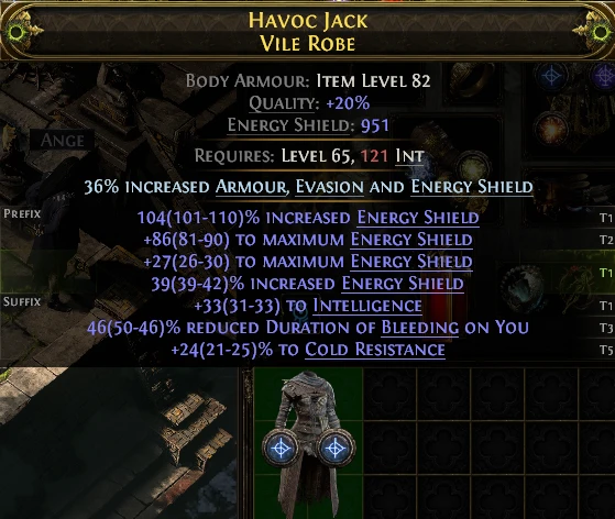 HAVOC JACK VILE ROBE
