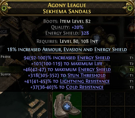 AGONY LEAGUE SEKHEMA SANDALS