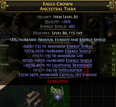 EAGLE CROWN ANCESTRAL TIARA