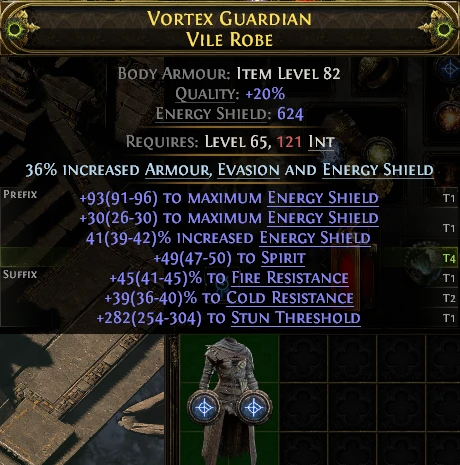 VORTEX GUARDIAN VILE ROBE