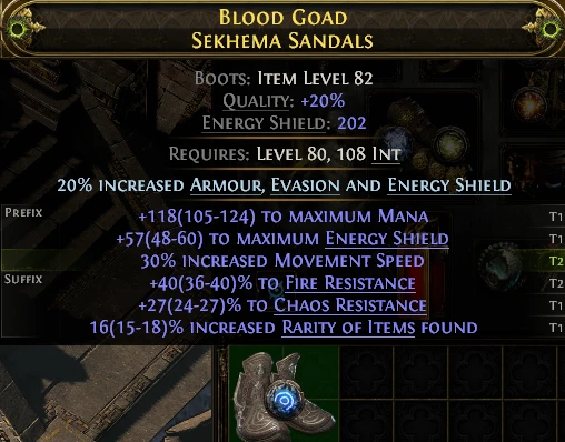BLOOD GOAD SEKHEMA SANDALS