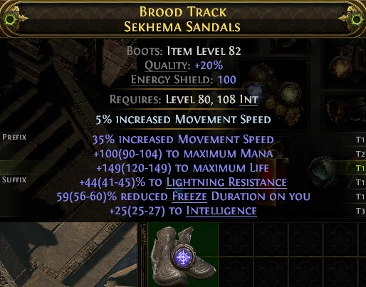 BROOD TRACK SEKHEMA SANDALS