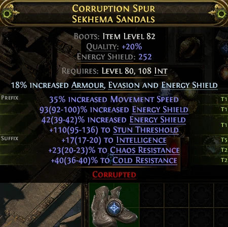 CORRUPTION SPUR SEKHEMA SANDALS