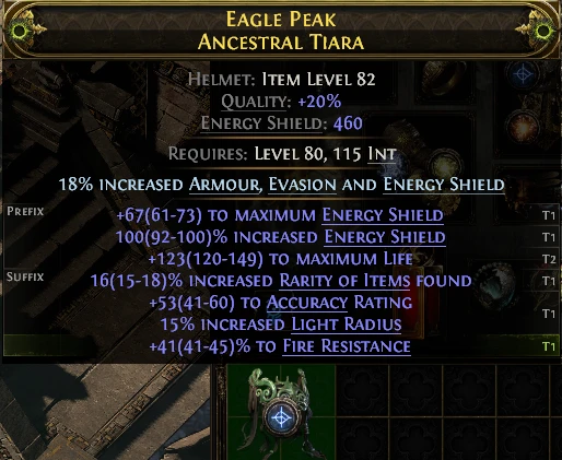 EAGLE PEAK ANCESTRAL TIARA