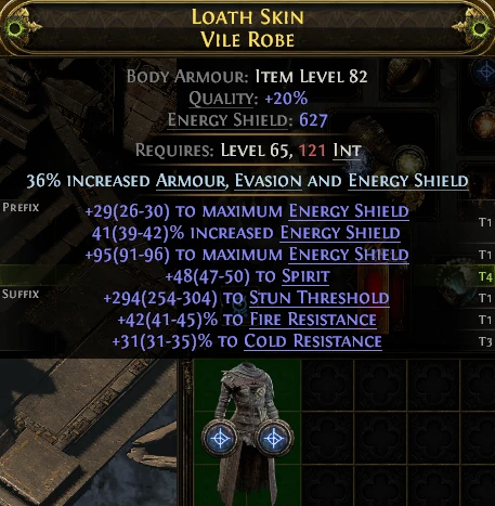 LOATH SKIN VILE ROBE