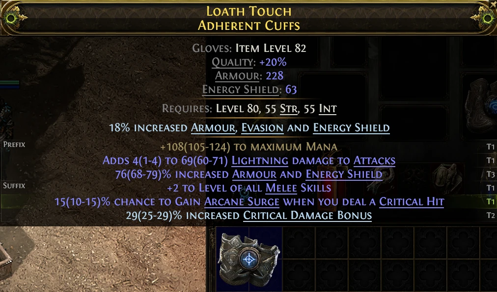 LOATH TOUCH ADHERENT CUFFS
