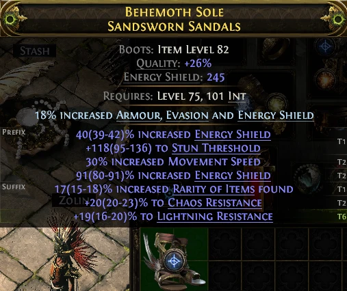 BEHEMOTH SOLE SANDSWORN SANDALS STASH