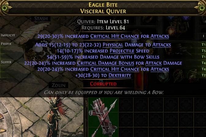 EAGLE BITE VISCERAL QUIVER STASH