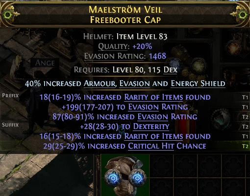 MAELSTRÖM VEIL FREEBOOTER CAP