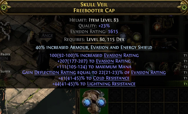 SKULL VEIL FREEBOOTER CAP