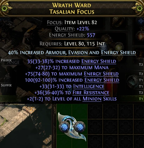 WRATH WARD TASALIAN Focus