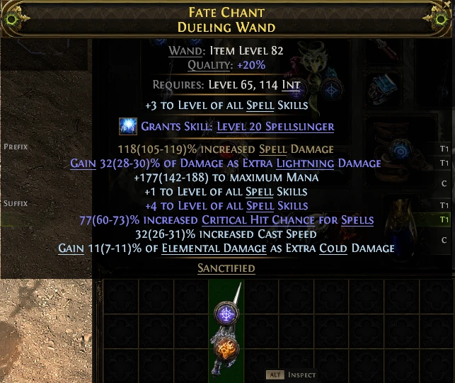 FATE CHANT DUELING WAND
