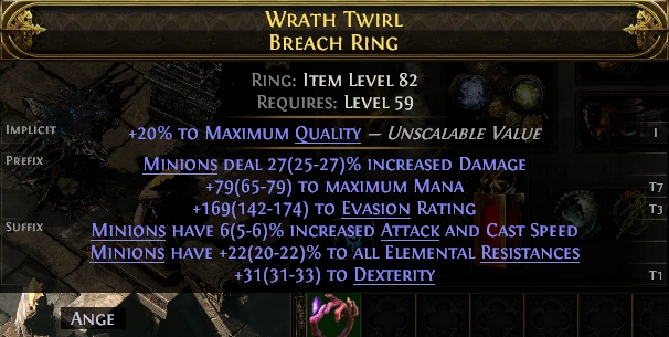 WRATH TWIRL BREACH RING